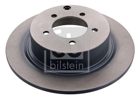 Febi 2 x Brake Disc Set Solid Rear