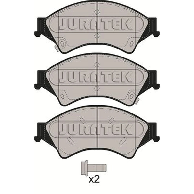 Juratek Front Brake Pad Set JCP8059