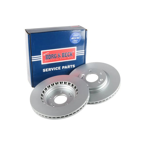 Borg & Beck 2 x Vented Front Brake Discs BBD5563