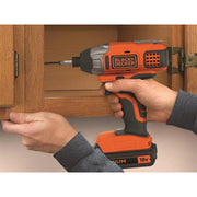 Black + Decker BDCIM18C1 Impact Driver 18V 1 x 1.5Ah Li-ion - BDCIM18C1-GB
