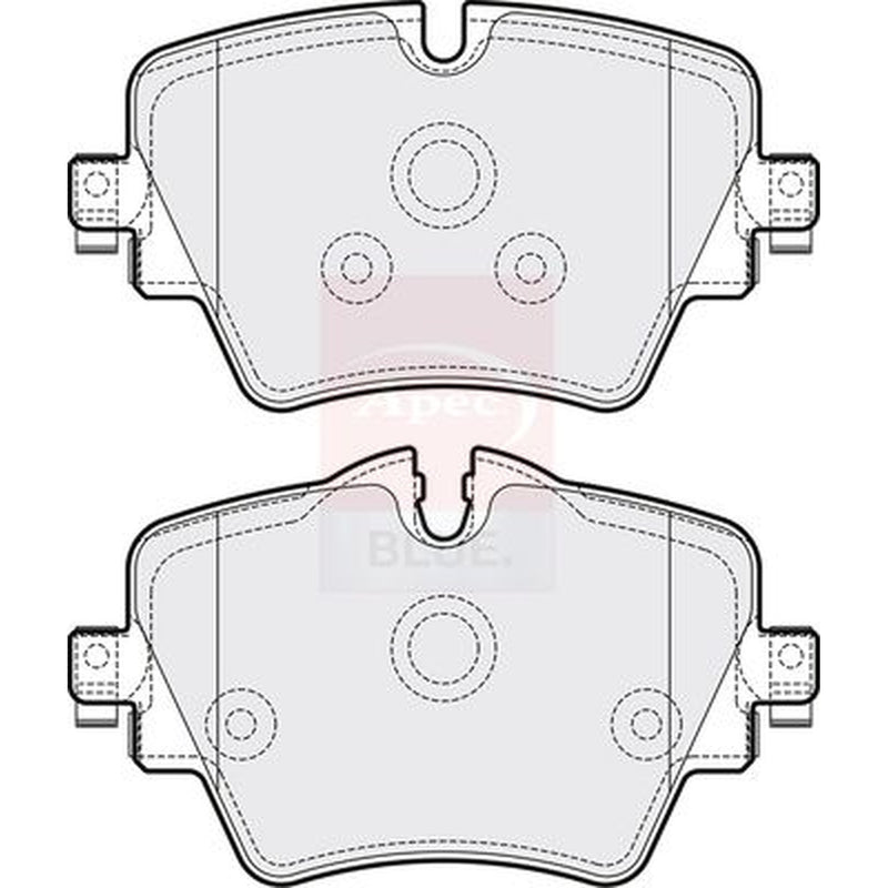 Apec Front Brake Pad Set PD3766