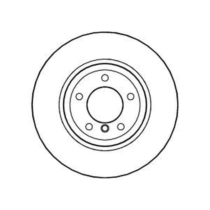 Abtex 2 x Vented Front Brake Discs BD1023V