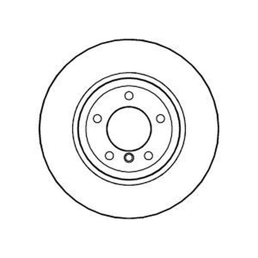Abtex 2 x Vented Front Brake Discs BD1023V
