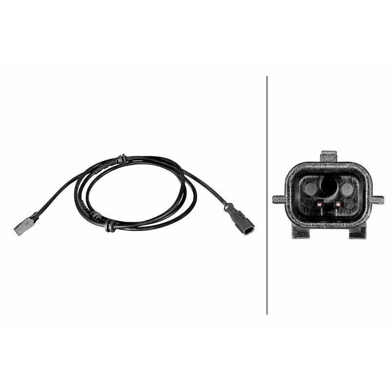 Hella ABS Wheel Speed Sensor Rear Right 6PU 358 216-801