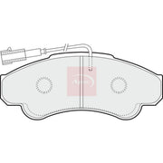 Apec Front Brake Pad Set PAD1251
