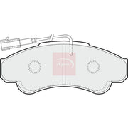 Apec Front Brake Pad Set PAD1251