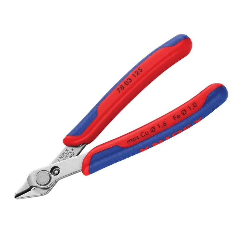 KNIPEX 78 03 125 Electronic Super Knips® Multi-Component Grip 125mm