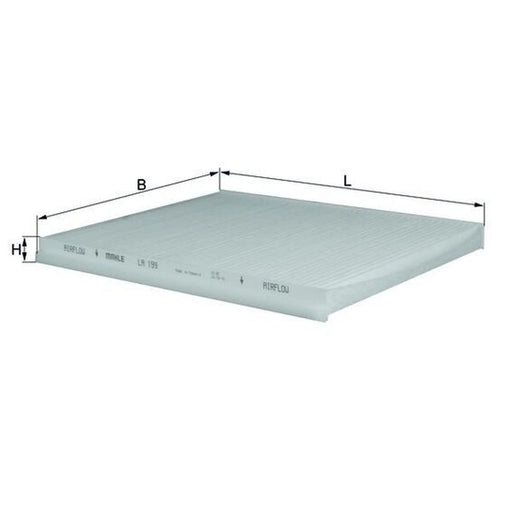 Mahle Cabin Air Filter (Pollen Filter) LA 199