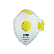 Scan Fold Flat Valved Disposable Mask FFP1 (Pack of 10) - DTC3X-FD-10