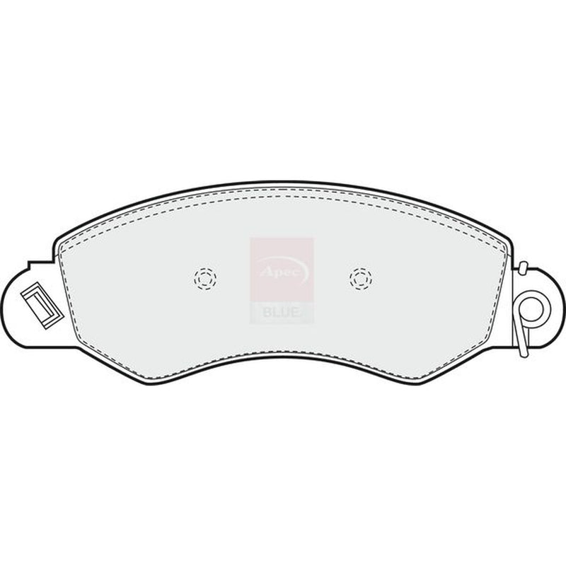 Apec Front Brake Pad Set PD3107