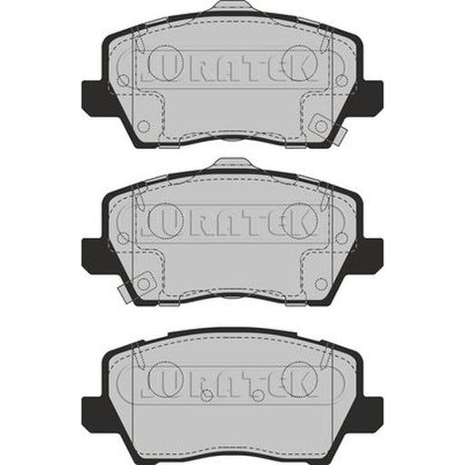 Juratek Front Brake Pad Set JCP8275