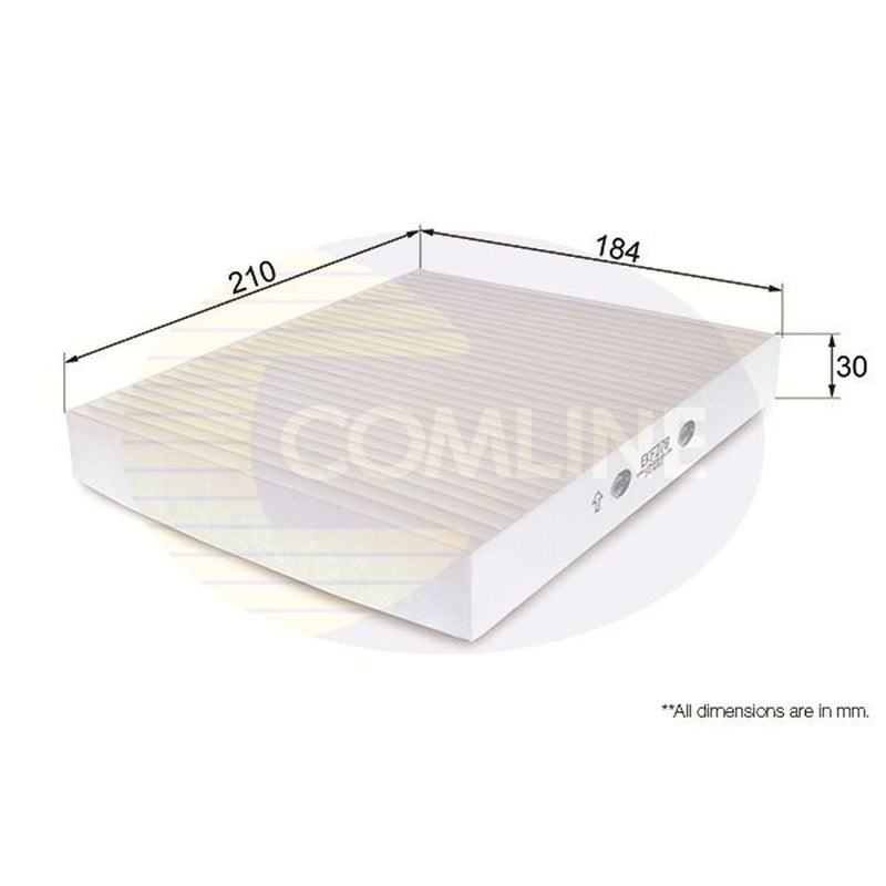 Comline Cabin Air Filter (Pollen Filter) EKF278