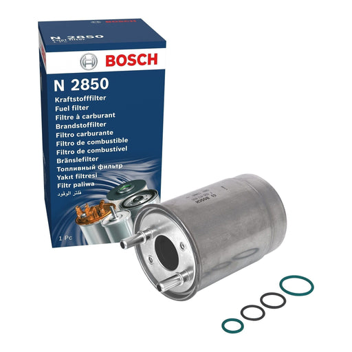 Genuine Bosch Car Fuel Filter N2850 Fits Renault Megane Cc Dci - 1.5 - 08-15 F02 Bosch  - Town Parts