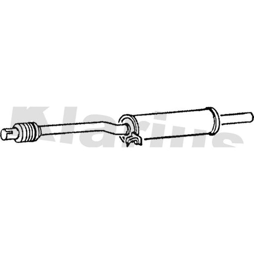Klarius Box With Centre Pipe Centre VW241G