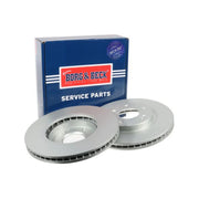 Borg & Beck 2 x Vented Front Brake Discs BBD4591