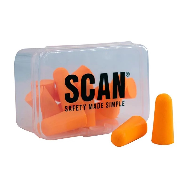 Scan Tapered Foam Earplugs (6 Pairs) - EC-1003A
