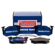 Borg & Beck 4 x Front Brake Pad Set BBP1097