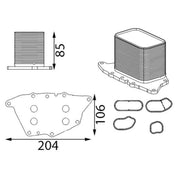 Mahle Engine Oil Cooler CLC 435 000S
