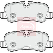 Apec Rear Brake Pad Set PAD1733