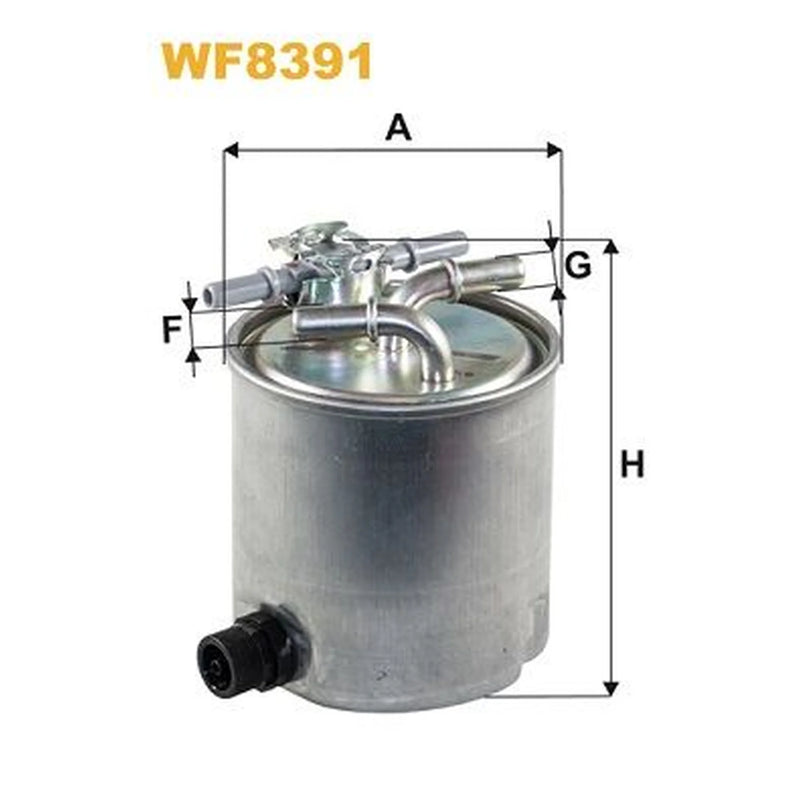 WIX Fuel Filter Element WF8391