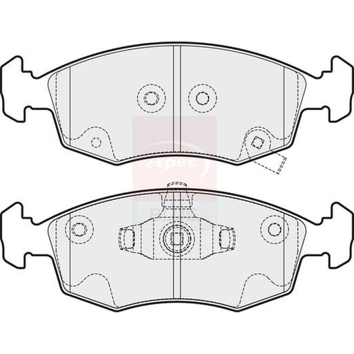 Apec Front Brake Pad Set PD3288