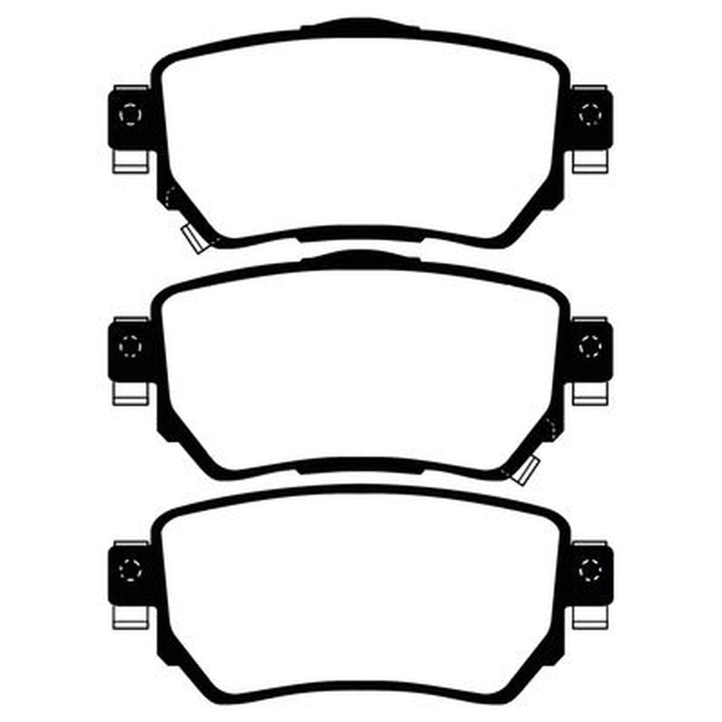 Abtex Rear Brake Pad Set PLU2239