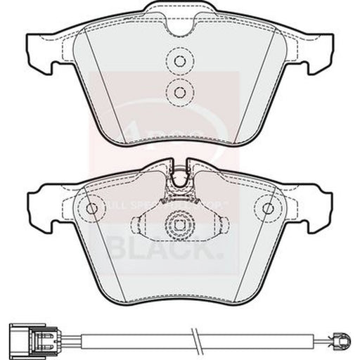 Apec Front Brake Pad Set PAD1985B