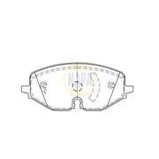 NAPA Front Brake Pad Set NBP1927