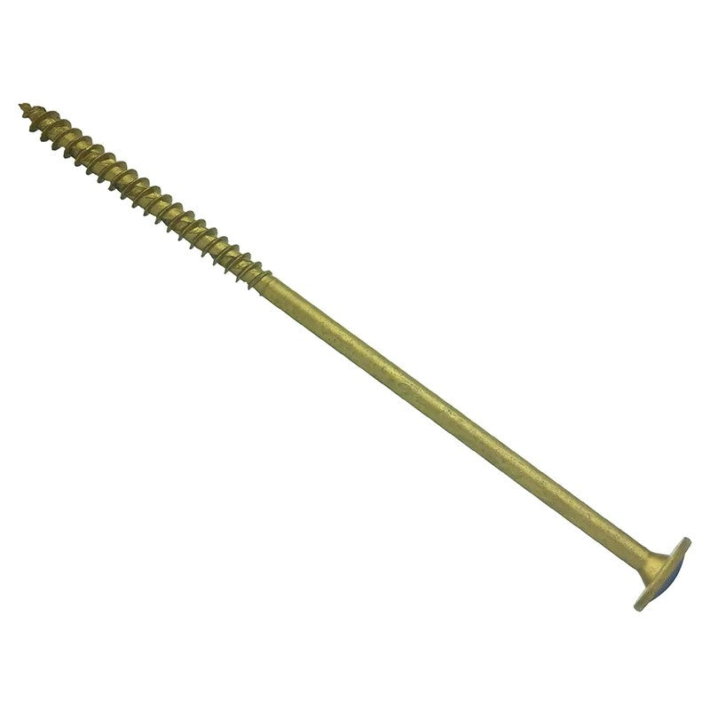 ForgeFix Wafer Head TORX® Compatible Construction T40 Screws Tan 8x140mm Tub 35