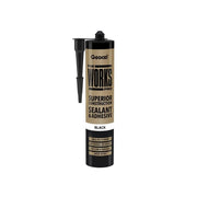 Geocel THE WORKS PRO Sealant & Adhesive Black 290ml - 6001242/C03
