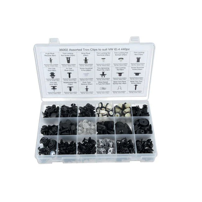 Connect Assorted Trim Clips to suit VW ID.4 440pc - CPL