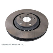 Blue Print 2 x Internally Vented Front Brake Discs ADT343289