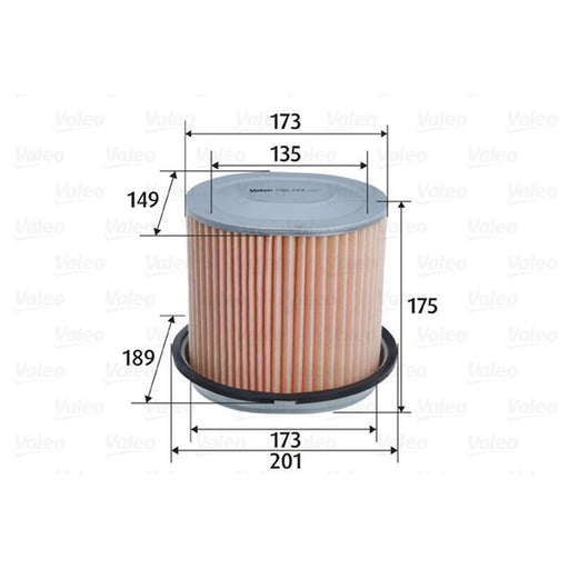 Valeo Engine Air Filter 585764