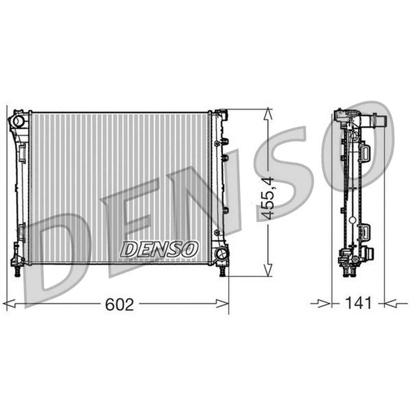 Denso Engine Radiator DRM09160