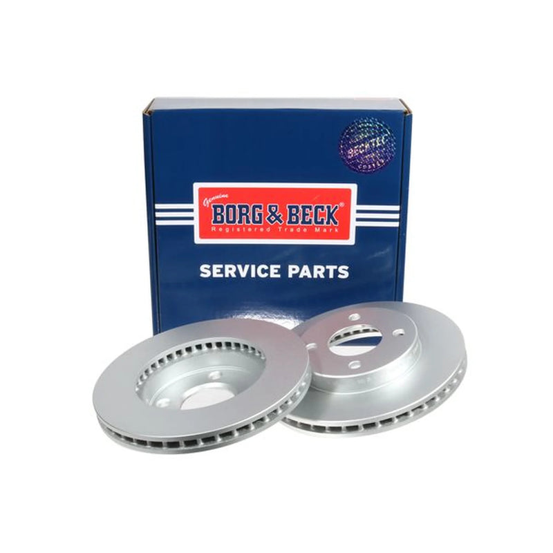 Borg & Beck 2 x Vented Front Brake Discs BBD5349