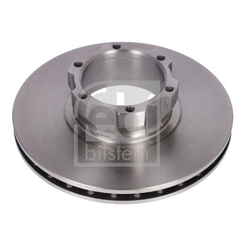 Febi 2 x Internally Vented Front Brake Discs 07511