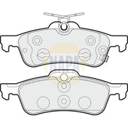 NAPA Rear Brake Pad Set NBP1566