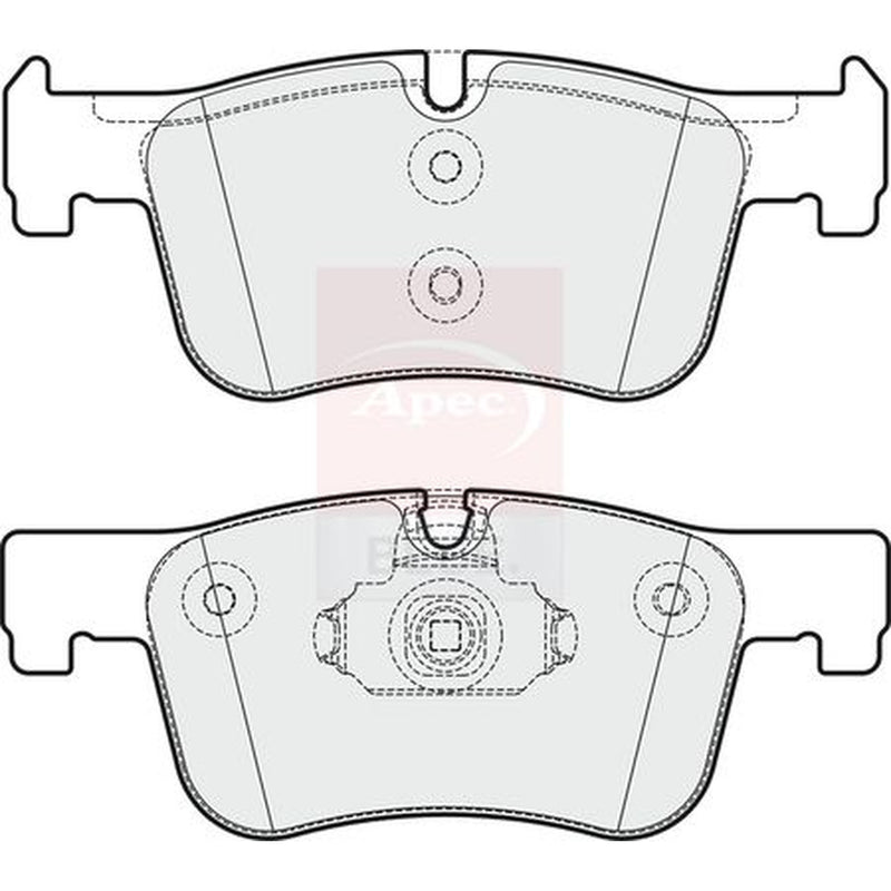 Apec Front Brake Pad Set PD3290