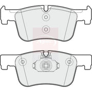 Apec Front Brake Pad Set PD3290