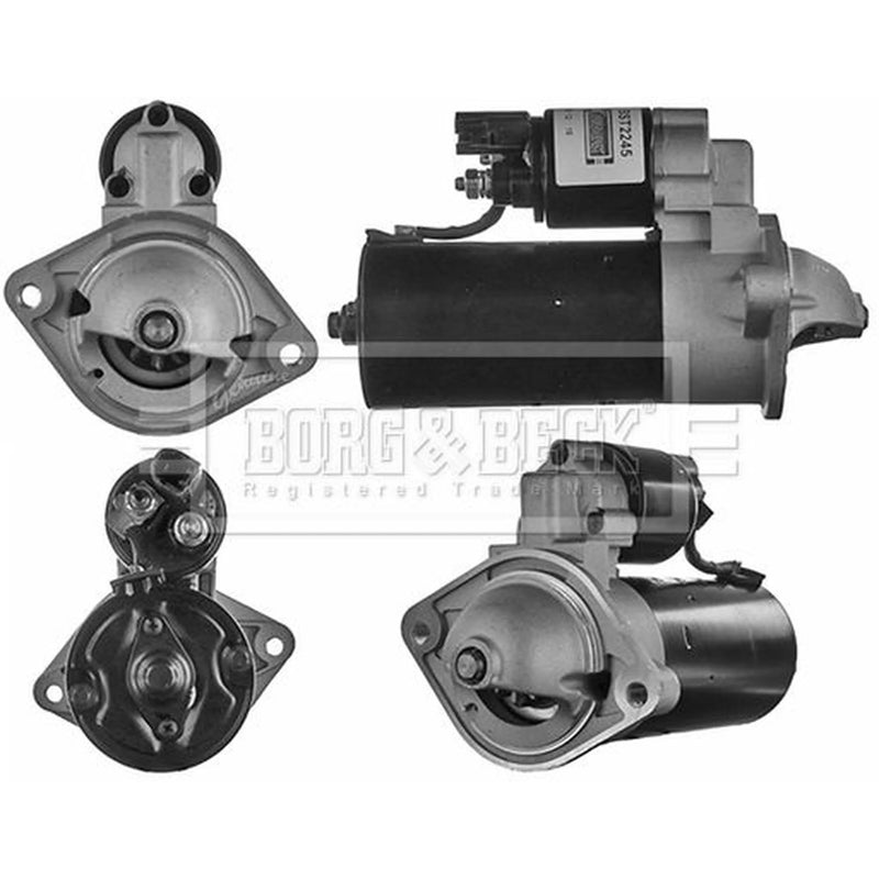 Borg & Beck Starter Motor 12V 2kW 9 Teeth BST2245