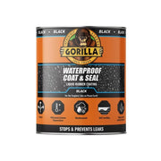 Gorilla Glue Gorilla® Waterproof Coat & Seal Liquid Rubber Coating Black 473ml