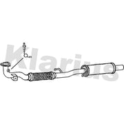 Klarius Box With Centre Pipe Centre VW698J