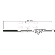 Apec Handbrake Cable Front CAB1145