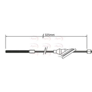 Apec Handbrake Cable Front CAB1145