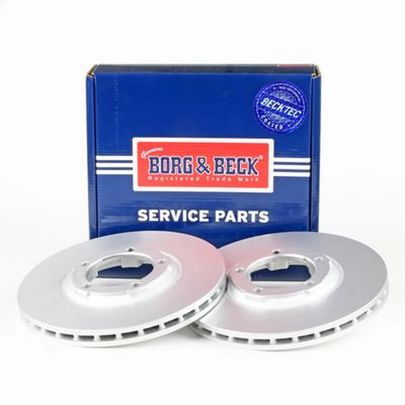 Borg & Beck 2 x Front Brake Discs BBD4303