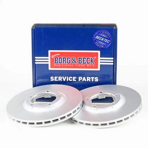 Borg & Beck 2 x Front Brake Discs BBD4303