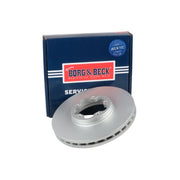 Borg & Beck 2 x Front Brake Discs BBD6071S