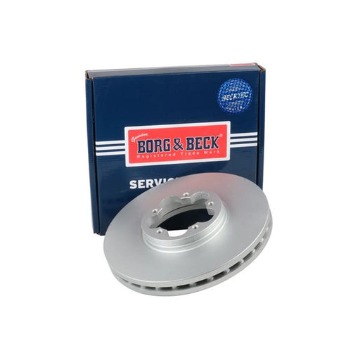 Borg & Beck 2 x Front Brake Discs BBD6071S