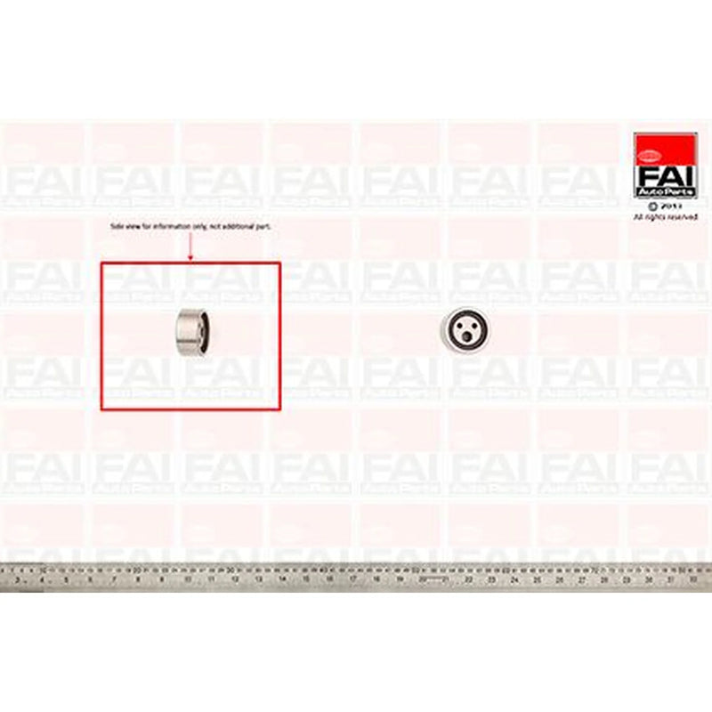 FAI Timing Belt Tensioner Pulley OD ID Wide T6085