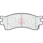 Apec Front Brake Pad Set PAD1100